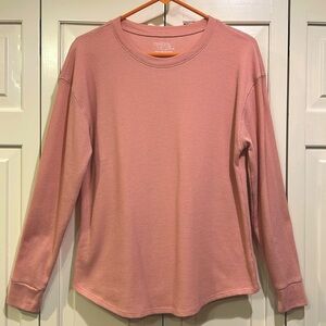 Blush Long Sleeve Women’s Top Size Large Time and Tru